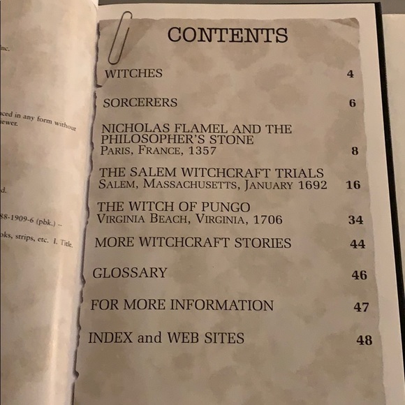 Witches and sorcerers graphic text. Pagan reference - Picture 2 of 7